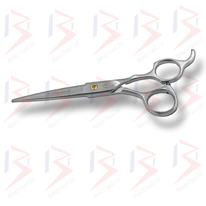 BeautyTrack Barber Scissors Hair Cutting Salon Shears 6.5 Inch Grey