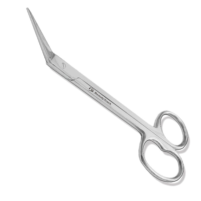 BeautyTrack Ex-Long Kelly G-T Ring Toe Nail Chiropody Podiatry Scissors 16 Cm
