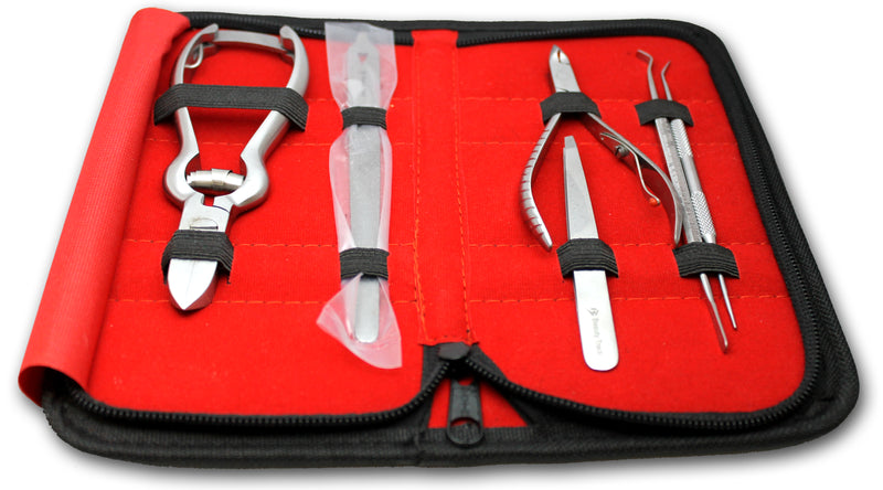 Thick Nail Clippers Plier Podiatry Chiropody Pedicure Set