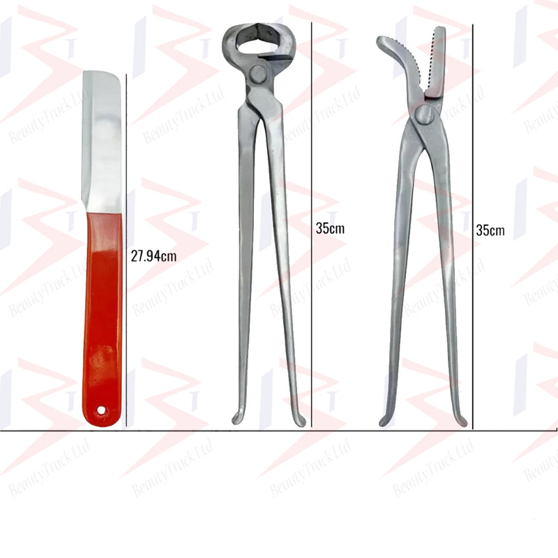 Horse Farrier Hoof Trimming Tool Kit Professional Premium Quality Farriers Tools Hoof Nipper Trimmer Cutter Trimming Tool Kits