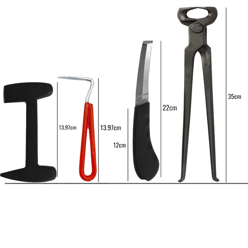 Farriers Equine Equipments Professional Premium Quality Farriers Tools Hoof Nipper Trimmer Cutter Trimming Tool Kits