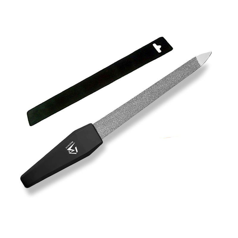 Beautytrack 5 Inch Black Diamond Dusted Nail File Professional Footcare Tools