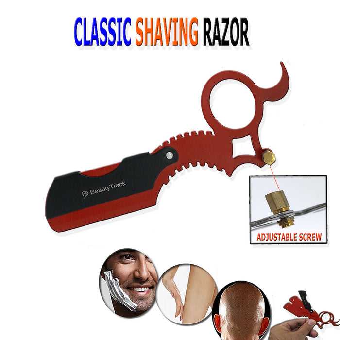 BeautyTrack Classic Hand Shaving Razor Muti Listing