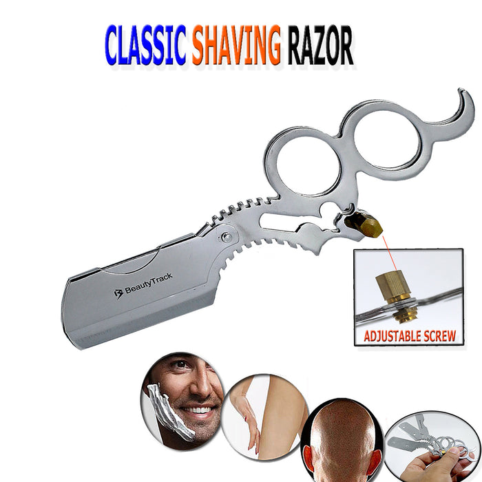 BeautyTrack Classic Hand Shaving Razor Muti Listing