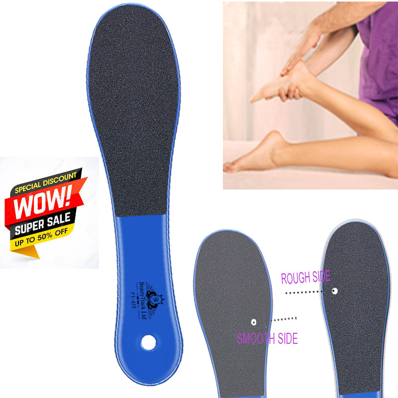 Blue Foot Rasp File Pedicure Scrubber Dual Sided