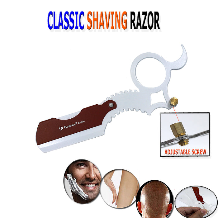 BeautyTrack Classic Hand Shaving Razor Muti Listing
