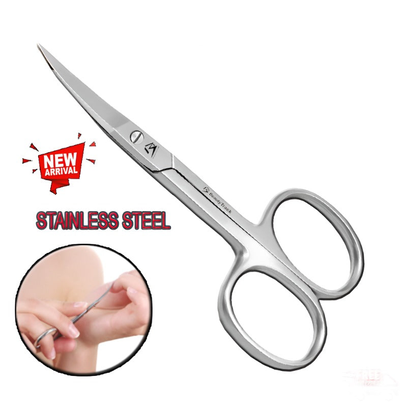 BeautyTrack gebogene Nagelschere 3,5 Zoll