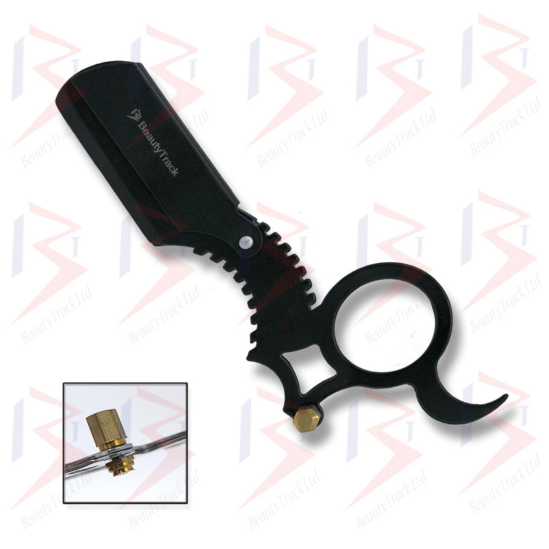 BeautyTrack Barber Cut Throat Straight Salon Rasierrasierer HSC-273