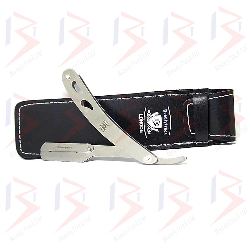 BeautyTrack Barber Razor Cut Throat Shaving Salon Steel RSC-243
