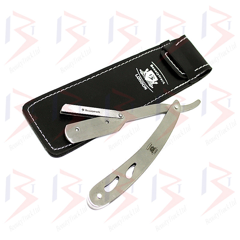 BeautyTrack Barber Razor Cut Throat Shaving Salon Steel RSC-243