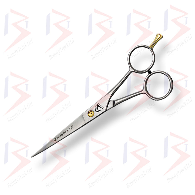 BeautyTrack Barber Scissors Classic Hairdressing Shears 6.5 Inch Matte