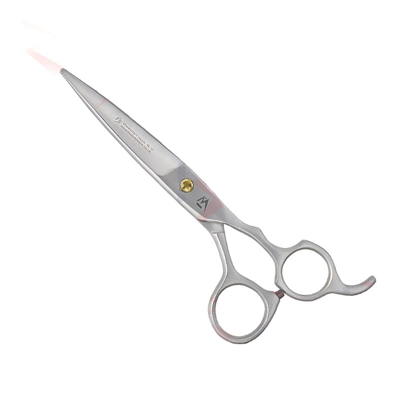 BeautyTrack Barber Scissors Hair Cutting Salon Shears 6.5 Inch Grey