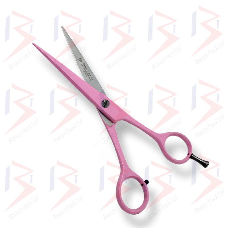 BeautyTrack Friseurschere, Friseurschere, 6,5 Zoll, Rosa