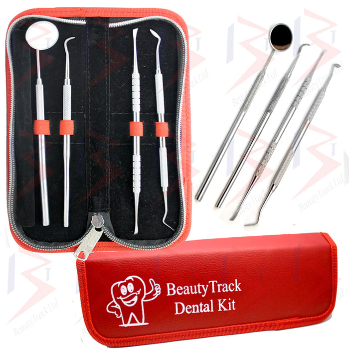 BeautyTrack Dental Calculus Plaque Remover Dentist Tooth Cleaning Set