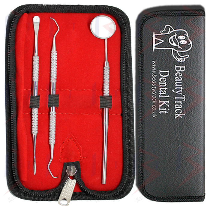 BeautyTrack Dental Hygiene Cleaning Kit Scaler Tooth Scraper Dentist