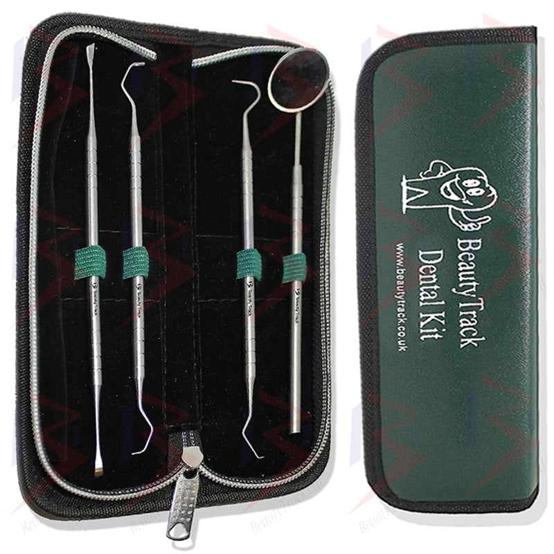 BeautyTrack Dental Hygiene Reinigungsset Scaler Zahnschaber Mundpflege