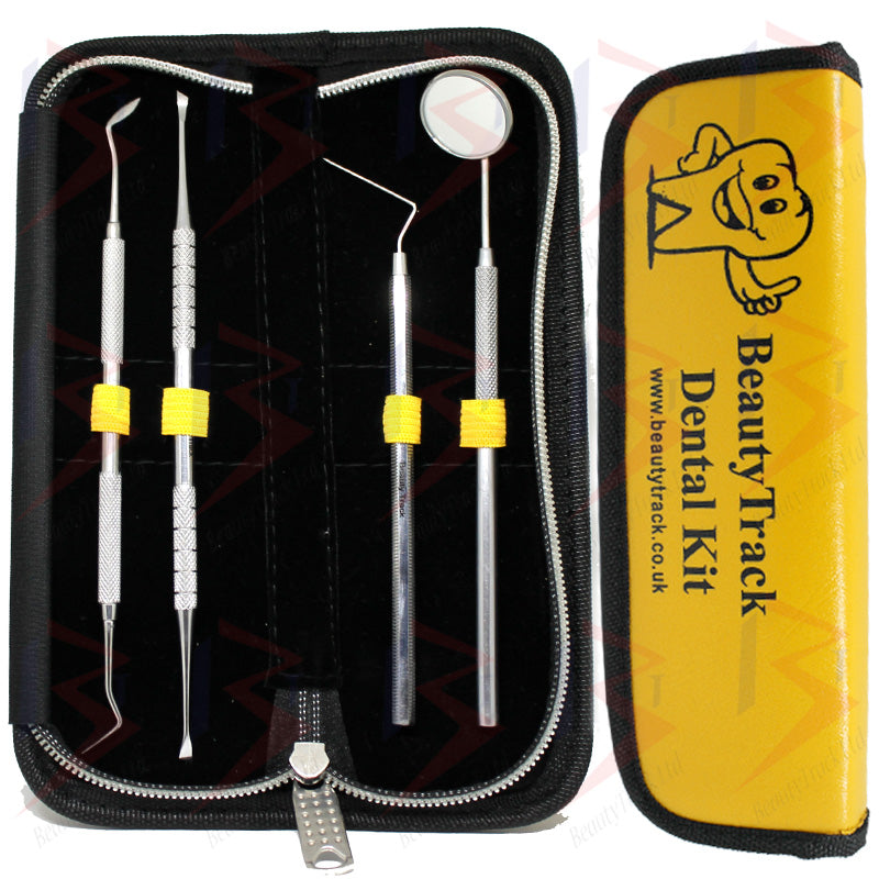 BeautyTrack Dental Pick Floss Zahnstein Plaque Zahnsteinentferner-Set