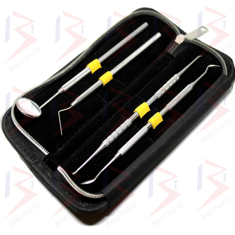 BeautyTrack Dental Pick Floss Zahnstein Plaque Zahnsteinentferner-Set