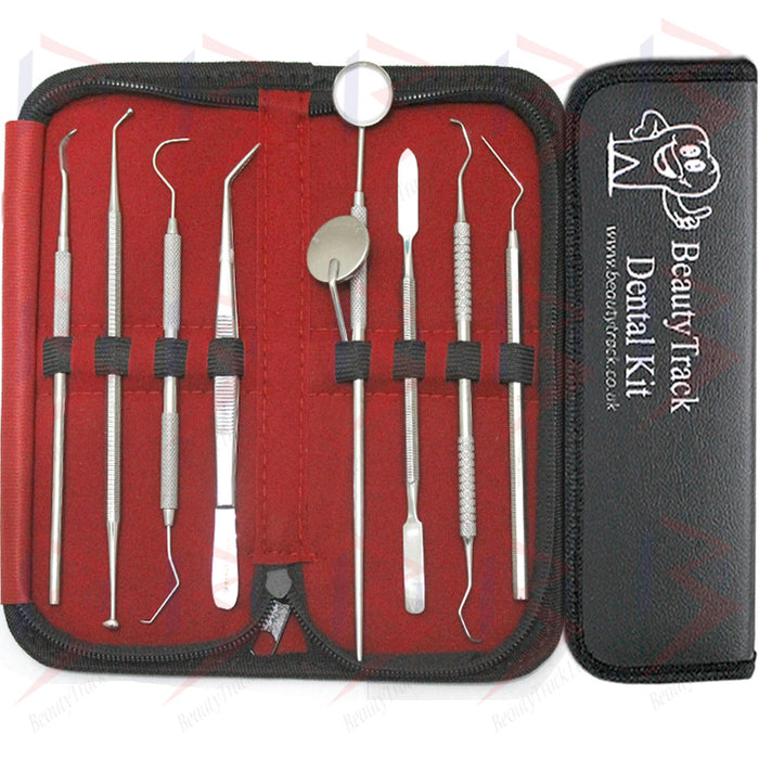 BeautyTrack Dental Set Zahnstein Plaque Zahnsteinentferner Zahnschaber