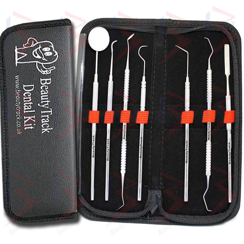 BeautyTrack Dental Tooth Cleaning Kit Dentist Scraper Pick Tool P7