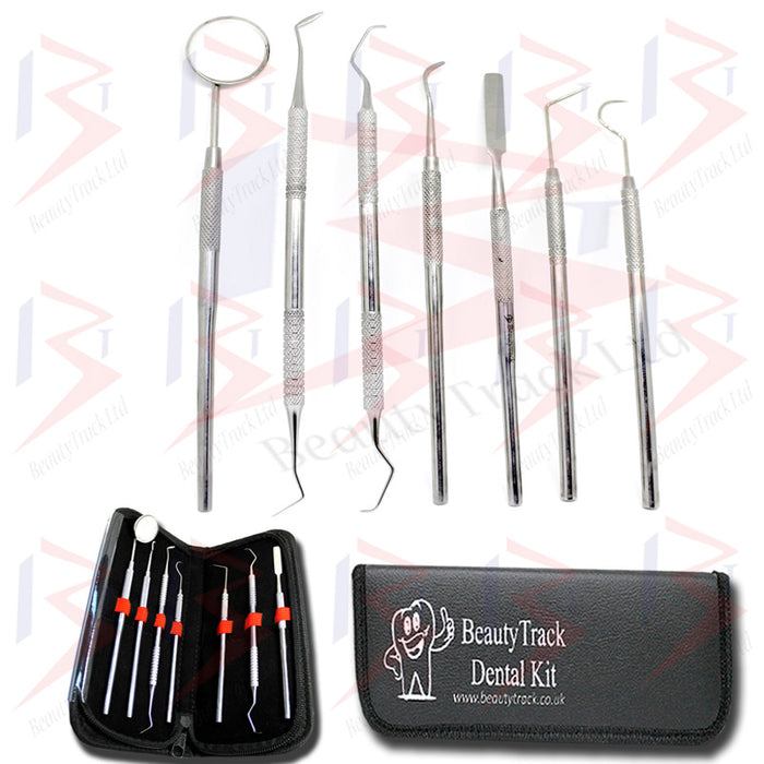 BeautyTrack Dental Tooth Cleaning Kit Dentist Scraper Pick Tool P7