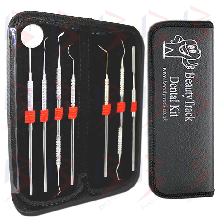 BeautyTrack Dental Tooth Cleaning Kit Dentist Scraper Pick Tool P7