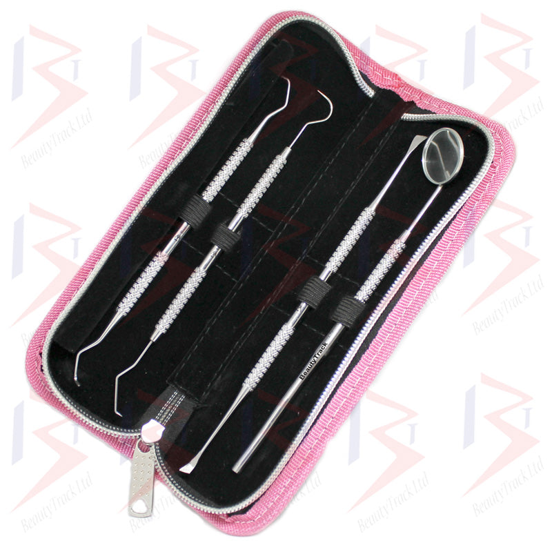 BeautyTrack Zahnreinigungsset für Zahnärzte, Schaber, Pick-Tools