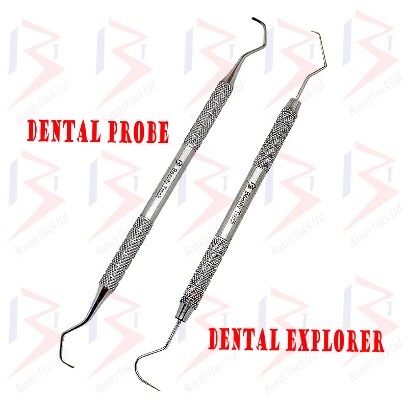 BeautyTrack Dentist Mirror Kit Tartar Remover Dental Equipment