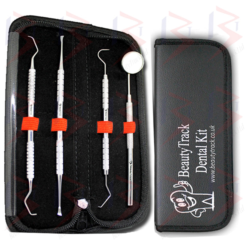 BeautyTrack Dentist Mirror Kit Tartar Remover Dental Equipment