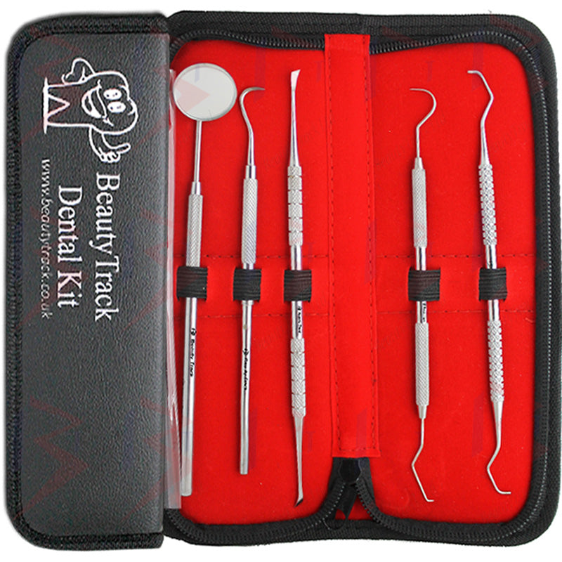 BeautyTrack Dentiste Grattoir Pick Tool Calculus Plaque Floss Remover