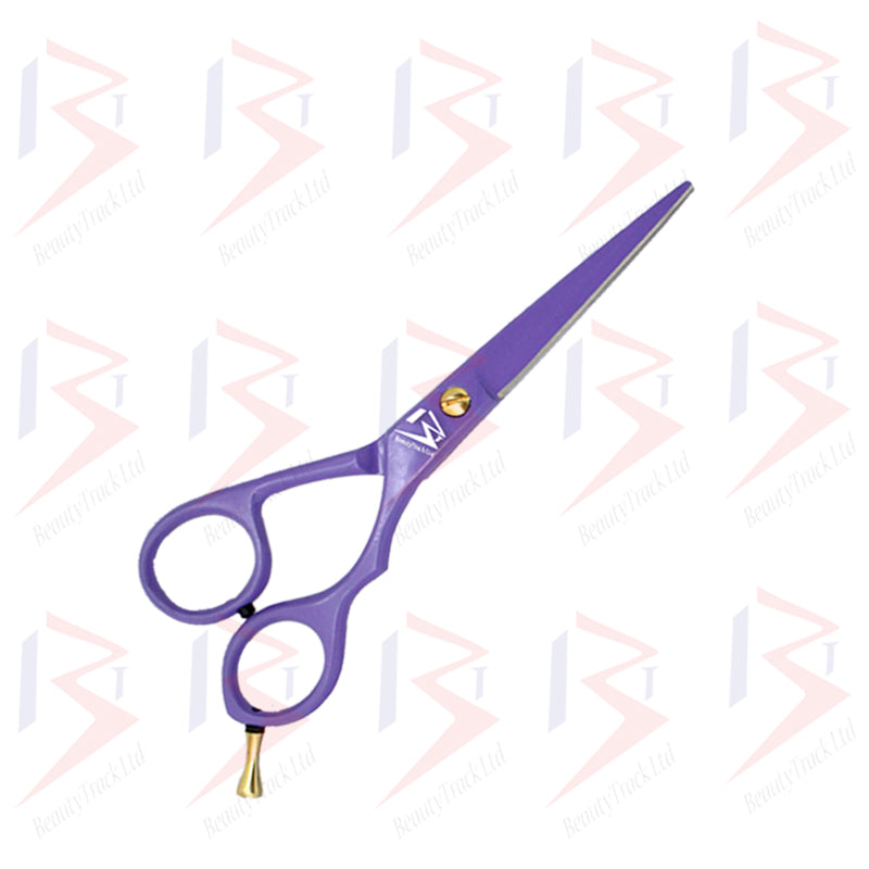BeautyTrack Hairdressing Scissor Set Barber Thinning Salon 6.0 Inch Purple