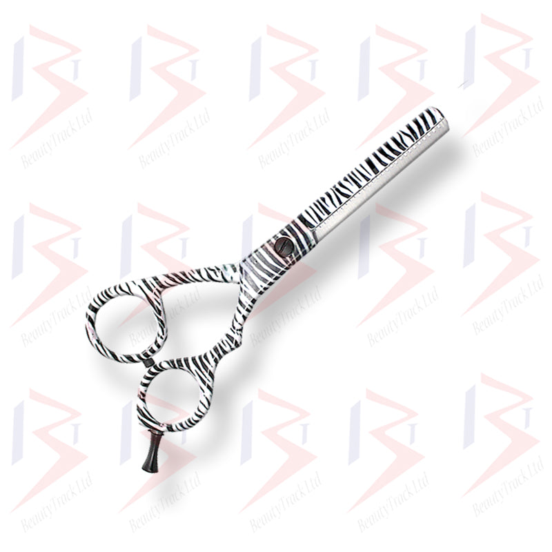 BeautyTrack Hairdressing Scissor Set Salon Shears 6' Zebra Print