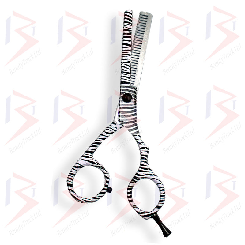 BeautyTrack Hairdressing Scissor Set Salon Shears 6' Zebra Print