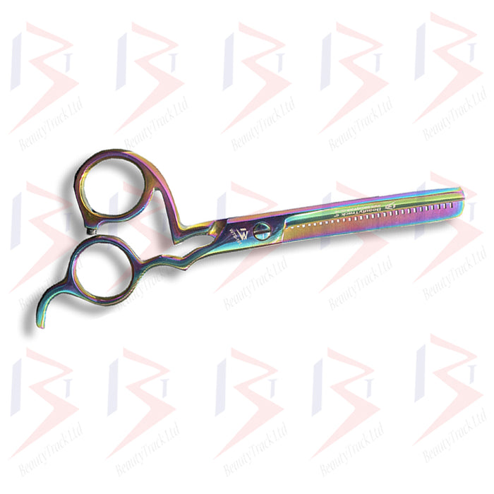 BeautyTrack Hairdressing Scissor Set Salon Thinning Shears 6 Inch Multi