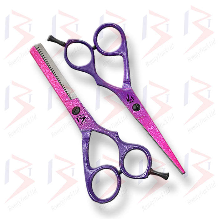 BeautyTrack Hairdressing Scissor Set Stylish Salon Shears 5.5 Inch