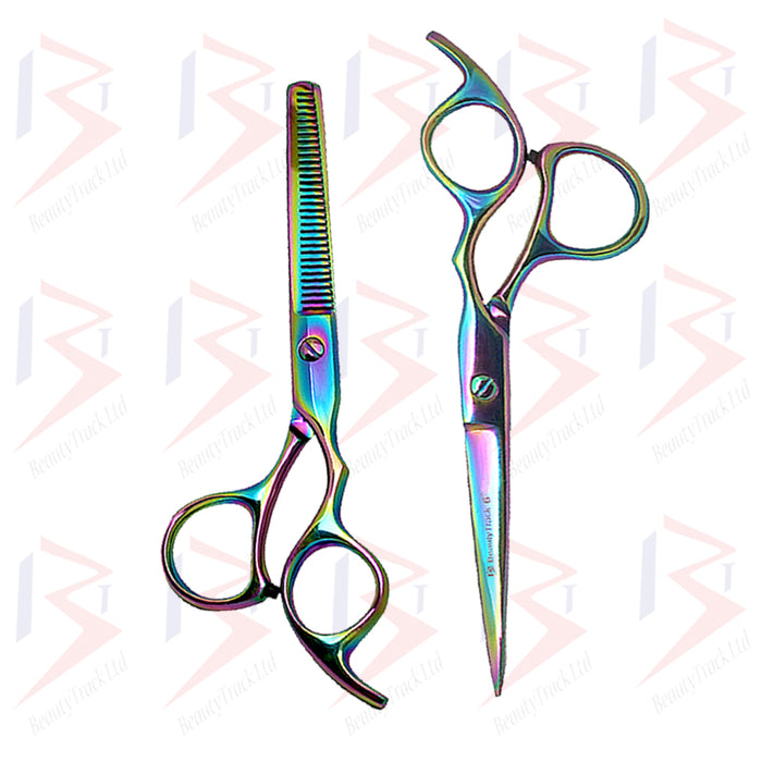 BeautyTrack Friseurscheren-Set Cobra Style Shears Multi 6,0 Zoll