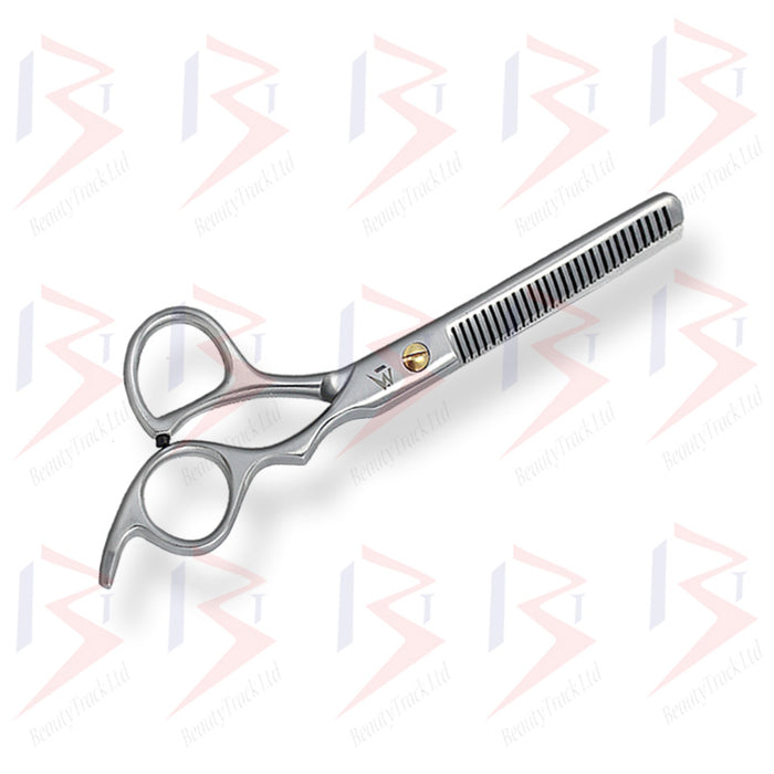 BeautyTrack Hairdressing Scissors Set Cobra Style Shears Silver 6.0 Inch