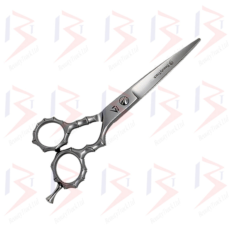 Ensemble de ciseaux de coiffure BeautyTrack, ciseaux de style squelette, 5,5 pouces, mats