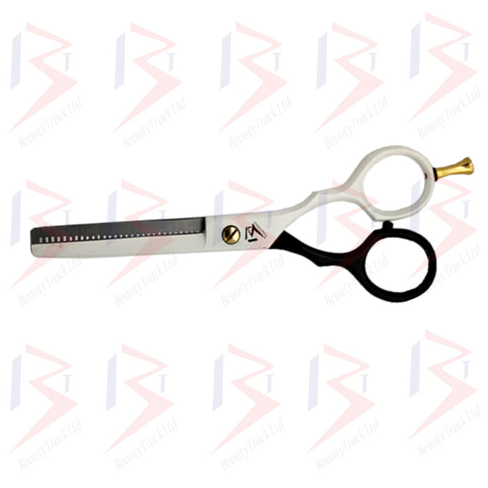 BeautyTrack Hairdressing Thinning Scissor Barber Salon Black And White