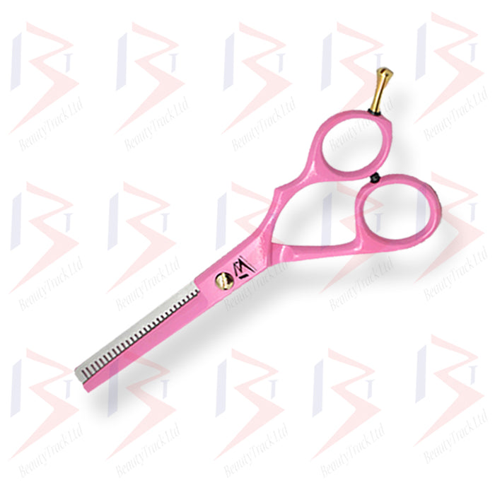 BeautyTrack Hairdressing Thinning Scissor Barber Salon Pink 6.0 Inch