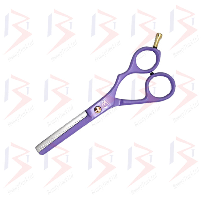 BeautyTrack Hairdressing Thinning Scissor Barber Salon Purple 6.0 Inch