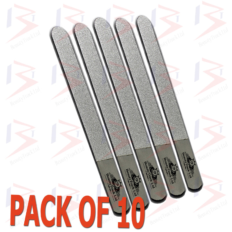 Beautytrack 8 Inch Diamond Dusted Nail File Professional Footcare Tools