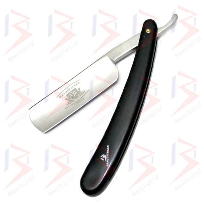 BeautyTrack Salon Straight Cut Throat Nassrasierer Schwarz