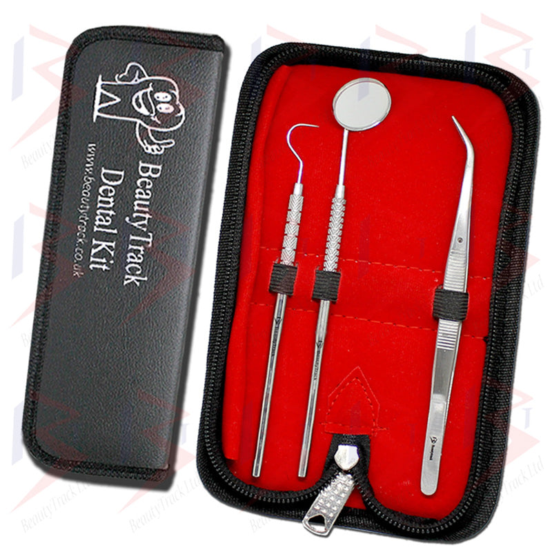 BeautyTrack Stainless Steel Dental Set Dentist Teeth Oral Clean Kit ...