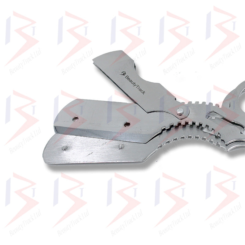 BeautyTrack Gerader Rasierrasierer Barber Cut Throat Salon HSC-271