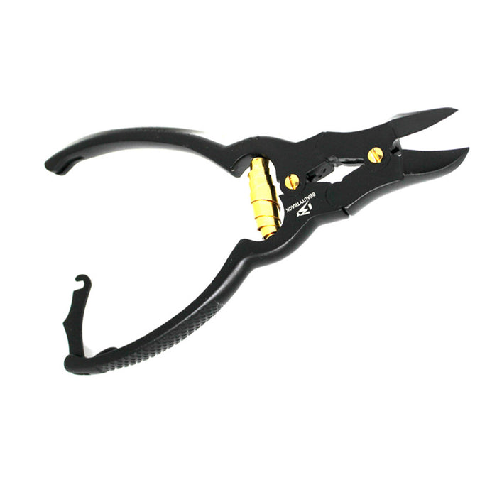 BeautyTrack Toe Nail Clipper Cutter Cantilever Black