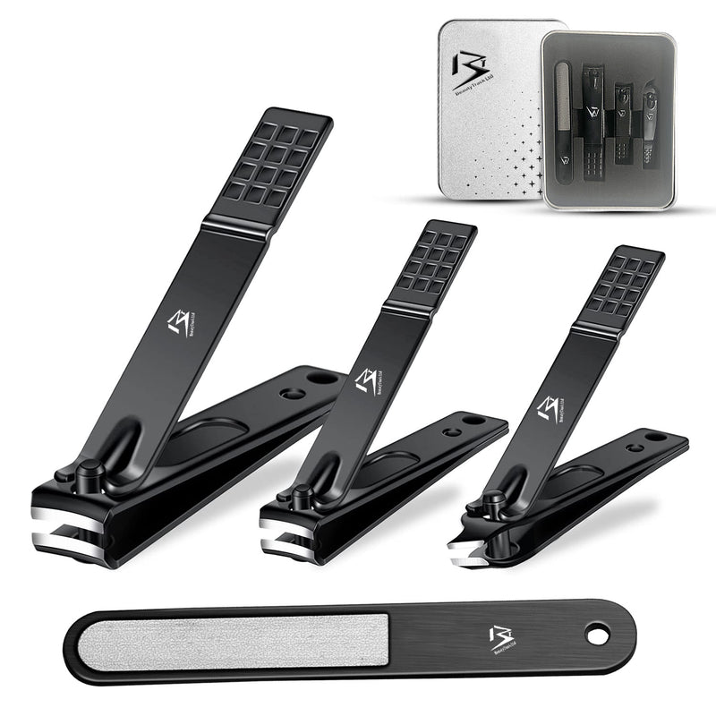 TOE NAIL CLIPPERS CUTTER SET PODIATRY PEDICURE KIT HEAVY DUTY FOR THICK NAILS
