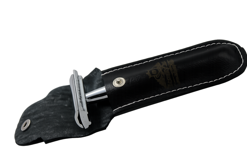 Classic Double Edge Safety Razor – Wood Handle Stainless Steel Shaving Tool