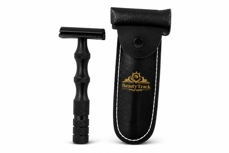 Classic Stainless Steel Double Edge Safety Razor – Luxury Grooming Tool for Men