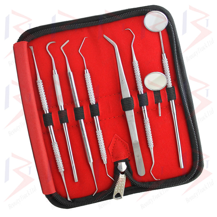 Dental Tartar Calculus Plaque Remover Kit Dentist Tooth Cleaning P8